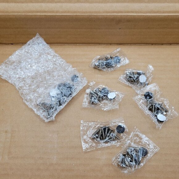 Cabinet Inset Hinges Satin Nickel 3/8" Inset Set of 10 - Picture 4 of 6